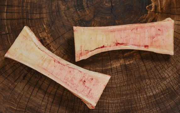 Beef Marrow Bones, Canoe Cut (per lb)
