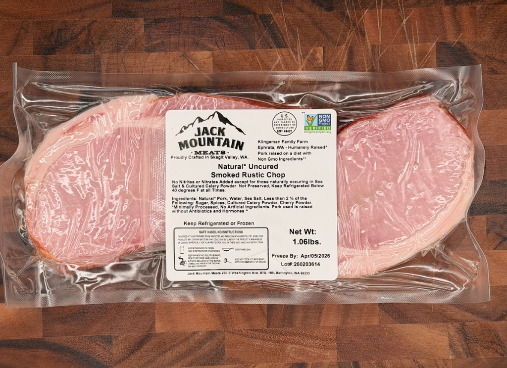 UNCURED Smoked Rustic Chop (per lb)